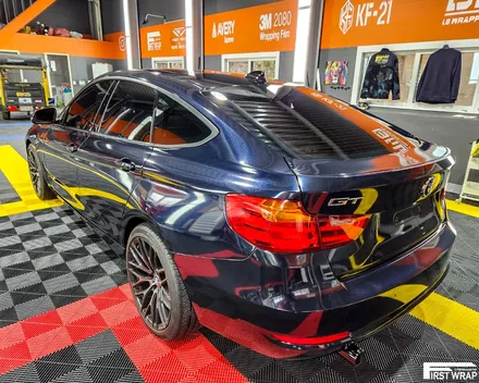 BMW 3GT 차랩핑, 무드 좋은 미드나잇블루 전체 시공 / 안산, 시흥, 부천