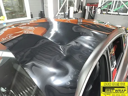 안산랩핑 벤츠 glc 43amg 쿠페 사틴블랙 전체랩핑 시공~ / 안산, 시흥, 부천