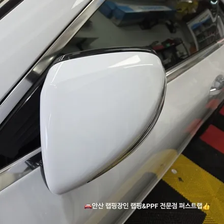 안산랩핑 벤츠 E쿠페 고광택 화이트 전체 랩핑 시공기 / 안산 단원 초지동