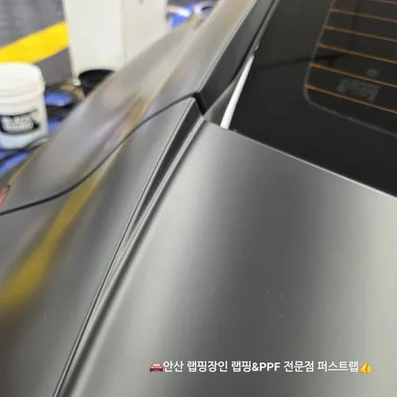 안산PPF 전문샵 BMW M850i 사틴블랙 랩핑으로 완성된 프리미엄 외관 / 안산 단원 초지동