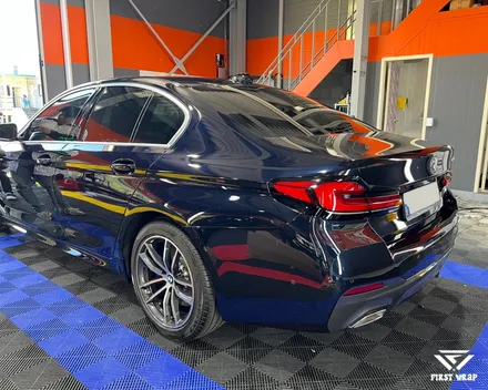 자동차 PPF, BMW 520i  전체 유광 필름 시공 / 안산, 시흥, 부천