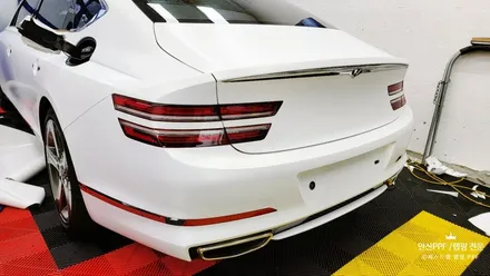 안산 시흥 랩핑전문 제네시스 전체랩핑 시공 잘하는집 / 안산 단원 초지동
