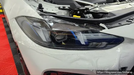 안산PPF 디테일 작업 BMW420i 컨버터블 신형 PPF전체 무광 / 안산 단원 초지동