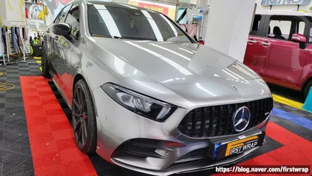 안산 랩핑 잘하는집 벤츠 A35 AMG 전체랩핑 시공 / 안산 단원 초지동