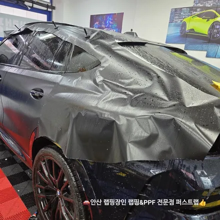 안산PPF 시공 업체 BMW X6 온라인 에디션 무광 컬러 PPF 전체 시공 / 안산 단원 초지동