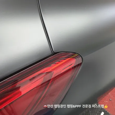 안산PPF 전문샵 BMW M850i 사틴블랙 랩핑으로 완성된 프리미엄 외관 / 안산 단원 초지동