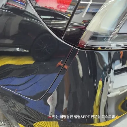 안산랩핑 추천, 테슬라 쥬니퍼 전체 오토벨벳 블랙 하이그로시 랩핑으로 프리미엄 완성! / 안산 단원 초지동
