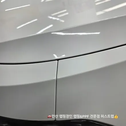 폭스바겐 ID.4 고광택 화이트 전체랩핑, 안산랩핑으로 완성하다 / 안산 단원 초지동