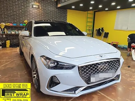 제네시스 G70 3M2080 블랙유광 루프스킨 포인트랩핑 목감랩핑 시흥랩핑 광명랩핑 안양랩핑 안산랩핑 송도랩핑 배곧랩핑 일산랩핑 퍼스트랩카스킨 / 안산 단원 초지동