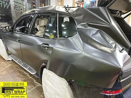 BMW X5 사틴블랙 전체랩핑 목감랩핑 광명랩핑 시흥랩핑 안산랩핑 안양랩핑 송도랩핑 배곧랩핑 서울랩핑 자동차랩핑 카스킨 퍼스트랩카스킨 / 안산, 시흥, 부천