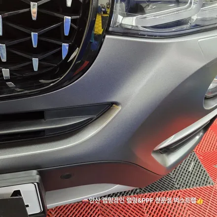 BMW X4 3M 2080 사틴 다크그레이 전체랩핑 안산PPF 전문 시공기 / 안산 단원 초지동