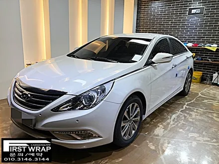 YF소나타 사틴다크그레이 전체랩핑 시공 (목감랩핑 광명랩핑 시흥랩핑 송도랩핑 안양랩핑) 퍼스트랩 / 안산 단원 초지동