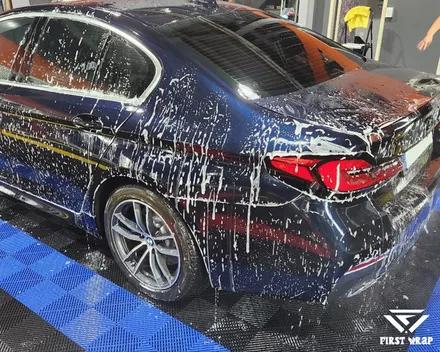 자동차 PPF, BMW 520i  전체 유광 필름 시공 / 안산, 시흥, 부천