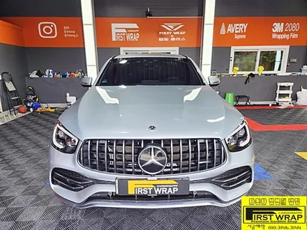 안산랩핑 벤츠 glc 43amg 쿠페 사틴블랙 전체랩핑 시공~ / 안산, 시흥, 부천