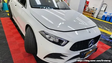 안산 랩핑 잘하는집 벤츠 A35 AMG 전체랩핑 시공 / 안산 단원 초지동