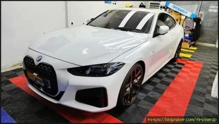 안산랩핑 전문샵에서 BMW신형 4쿠페 전체랩핑 시공 / 안산 단원 초지동