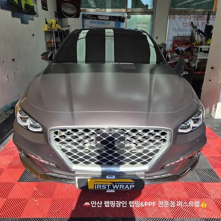 안산랩핑 전문 퍼스트랩 그랜저 IG 컬러PPF로 완성한 고급 세단 / 안산 단원 초지동