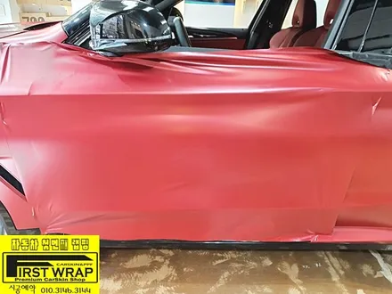 BMW X4M 3M2080 뱀파이어레드 전체랩핑 사틴랩핑 목감랩핑 시흥랩핑 광명랩핑 안양랩핑 안산랩핑 송도랩핑 배곧랩핑 퍼스트랩카스킨 / 안산 단원 초지동