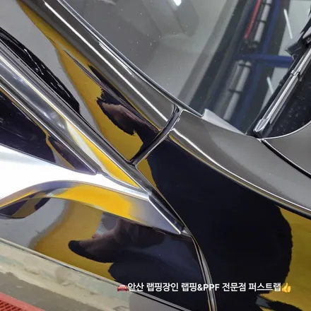 안산PPF·안산랩핑 BMW 740i 블랙 PPF 투톤 시공 디테일 정리 / 안산 단원 초지동