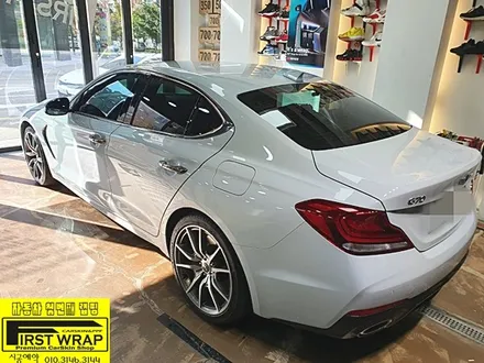 제네시스 G70 3M2080 블랙유광 루프스킨 포인트랩핑 목감랩핑 시흥랩핑 광명랩핑 안양랩핑 안산랩핑 송도랩핑 배곧랩핑 일산랩핑 퍼스트랩카스킨 / 안산 단원 초지동