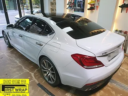 제네시스 G70 3M2080 블랙유광 루프스킨 포인트랩핑 목감랩핑 시흥랩핑 광명랩핑 안양랩핑 안산랩핑 송도랩핑 배곧랩핑 일산랩핑 퍼스트랩카스킨 / 안산 단원 초지동