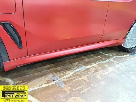 BMW X5 40e 사틴뱀파이어레드 전체랩핑 그릴랩핑 윈도우크롬랩핑 루프렉랩핑 블랙포인트랩핑 목감랩핑 광명랩핑 시흥랩핑 안양랩핑 안산랩핑 송도랩핑 일산랩핑 서울랩핑 배곧랩핑 / 안산, 시흥, 부천