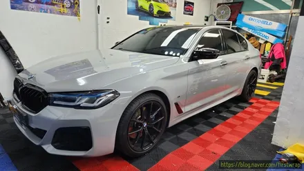 자동차 랩핑 장점과 사례 그리고 안산 퍼스트랩 BMW시공 / 안산 단원 초지동