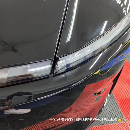 안산랩핑 추천, 테슬라 쥬니퍼 전체 오토벨벳 블랙 하이그로시 랩핑으로 프리미엄 완성! / 안산 단원 초지동