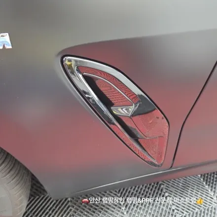 안산PPF 전문샵 BMW M850i 사틴블랙 랩핑으로 완성된 프리미엄 외관 / 안산 단원 초지동