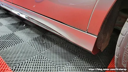 안산 랩핑 잘하는집 벤츠 A35 AMG 전체랩핑 시공 / 안산 단원 초지동