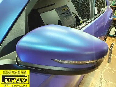 쌍용자동차 뷰티풀코란도 전체랩핑 3M2080 사틴풀립 글래이셜 프로스트카멜레온랩핑 3M2080 블랙유광루프스킨 시흥랩핑 목감랩핑 광명랩핑 안양랩핑 안산랩핑 배곧랩핑 송도랩핑 / 안산 단원 초지동