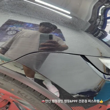 안산랩핑 추천, 테슬라 쥬니퍼 전체 오토벨벳 블랙 하이그로시 랩핑으로 프리미엄 완성! / 안산 단원 초지동