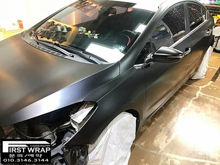 기아 k3 사틴블랙전체랩핑 사틴랩핑 루프스킨 포인트랩핑 목감랩핑 시흥랩핑 광명랩핑 안양랩핑 송도랩핑 배곧랩핑 퍼스트랩카스킨 / 안산 단원 초지동