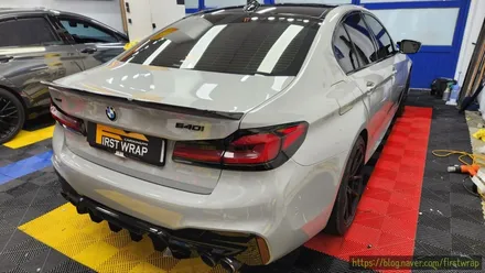 자동차 랩핑 장점과 사례 그리고 안산 퍼스트랩 BMW시공 / 안산 단원 초지동