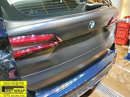 BMW X5 사틴블랙 전체랩핑 목감랩핑 광명랩핑 시흥랩핑 안산랩핑 안양랩핑 송도랩핑 배곧랩핑 서울랩핑 자동차랩핑 카스킨 퍼스트랩카스킨 / 안산, 시흥, 부천