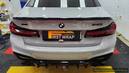 자동차 랩핑 장점과 사례 그리고 안산 퍼스트랩 BMW시공 / 안산 단원 초지동