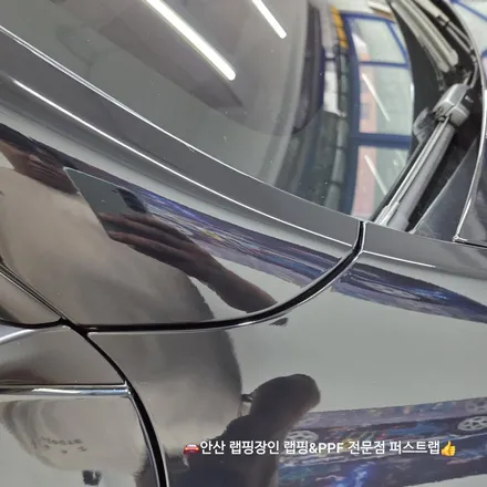 안산랩핑 추천, 테슬라 쥬니퍼 전체 오토벨벳 블랙 하이그로시 랩핑으로 프리미엄 완성! / 안산 단원 초지동