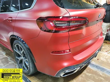BMW X5 40e 사틴뱀파이어레드 전체랩핑 그릴랩핑 윈도우크롬랩핑 루프렉랩핑 블랙포인트랩핑 목감랩핑 광명랩핑 시흥랩핑 안양랩핑 안산랩핑 송도랩핑 일산랩핑 서울랩핑 배곧랩핑 / 안산, 시흥, 부천