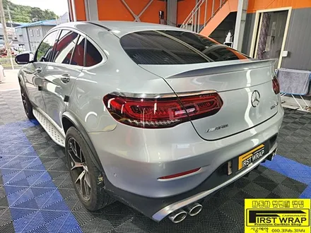 안산랩핑 벤츠 glc 43amg 쿠페 사틴블랙 전체랩핑 시공~ / 안산, 시흥, 부천