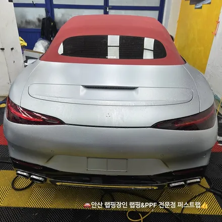 벤츠 SL63 AMG 전체 무광 PPF 시공 후기 안산PPF 전문 퍼스트랩 / 안산 단원 초지동