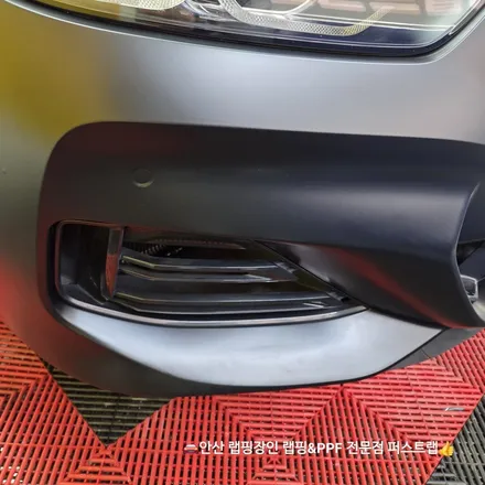 안산PPF 전문샵 BMW M850i 사틴블랙 랩핑으로 완성된 프리미엄 외관 / 안산 단원 초지동