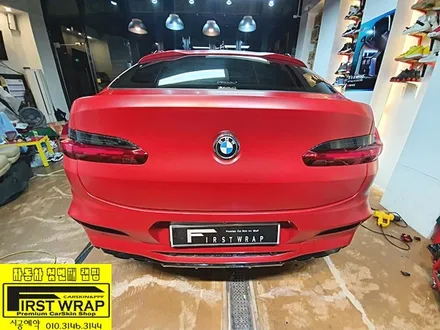 BMW X4M 3M2080 뱀파이어레드 전체랩핑 사틴랩핑 목감랩핑 시흥랩핑 광명랩핑 안양랩핑 안산랩핑 송도랩핑 배곧랩핑 퍼스트랩카스킨 / 안산 단원 초지동