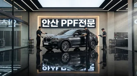 BMW X4 3M 2080 사틴 다크그레이 전체랩핑 안산PPF 전문 시공기 / 안산 단원 초지동