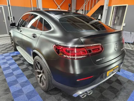 안산랩핑 벤츠 glc 43amg 쿠페 사틴블랙 전체랩핑 시공~ / 안산, 시흥, 부천