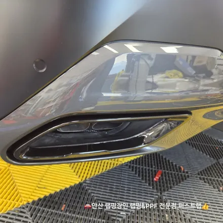 안산PPF 전문샵 BMW M850i 사틴블랙 랩핑으로 완성된 프리미엄 외관 / 안산 단원 초지동