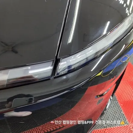 안산랩핑 추천, 테슬라 쥬니퍼 전체 오토벨벳 블랙 하이그로시 랩핑으로 프리미엄 완성! / 안산 단원 초지동