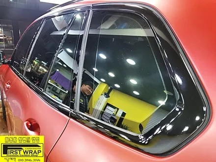 BMW X5 40e 사틴뱀파이어레드 전체랩핑 그릴랩핑 윈도우크롬랩핑 루프렉랩핑 블랙포인트랩핑 목감랩핑 광명랩핑 시흥랩핑 안양랩핑 안산랩핑 송도랩핑 일산랩핑 서울랩핑 배곧랩핑 / 안산, 시흥, 부천