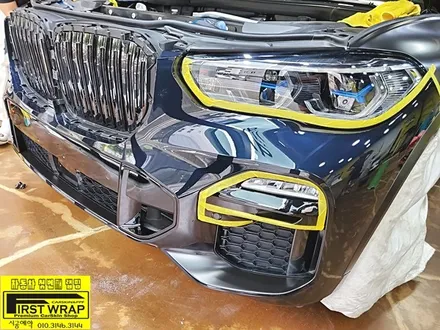 BMW X5 사틴블랙 전체랩핑 목감랩핑 광명랩핑 시흥랩핑 안산랩핑 안양랩핑 송도랩핑 배곧랩핑 서울랩핑 자동차랩핑 카스킨 퍼스트랩카스킨 / 안산, 시흥, 부천