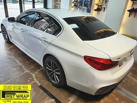 BMW G30 520d 3M2080 블랙유광루프스킨 포인트랩핑 시흥랩핑 목감랩핑 광명랩핑 안양랩핑 안산랩핑 송도랩핑 배곧랩핑 퍼스트랩카스킨 / 안산 단원 초지동