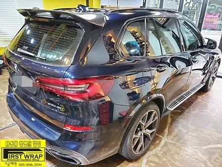 BMW X5 사틴블랙 전체랩핑 목감랩핑 광명랩핑 시흥랩핑 안산랩핑 안양랩핑 송도랩핑 배곧랩핑 서울랩핑 자동차랩핑 카스킨 퍼스트랩카스킨 / 안산, 시흥, 부천